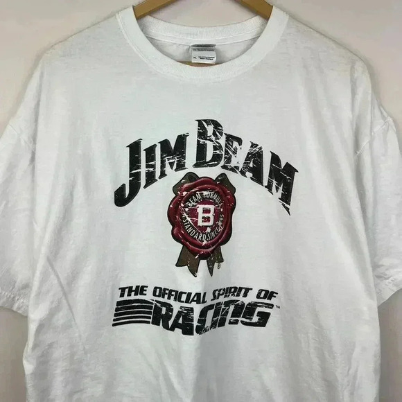 Jim Beam Racing T-Shirt - The Official Spirit of Racing - Picture 2 of 4
